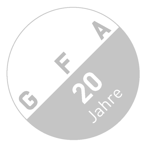 Emblem 20 Jahre GFA